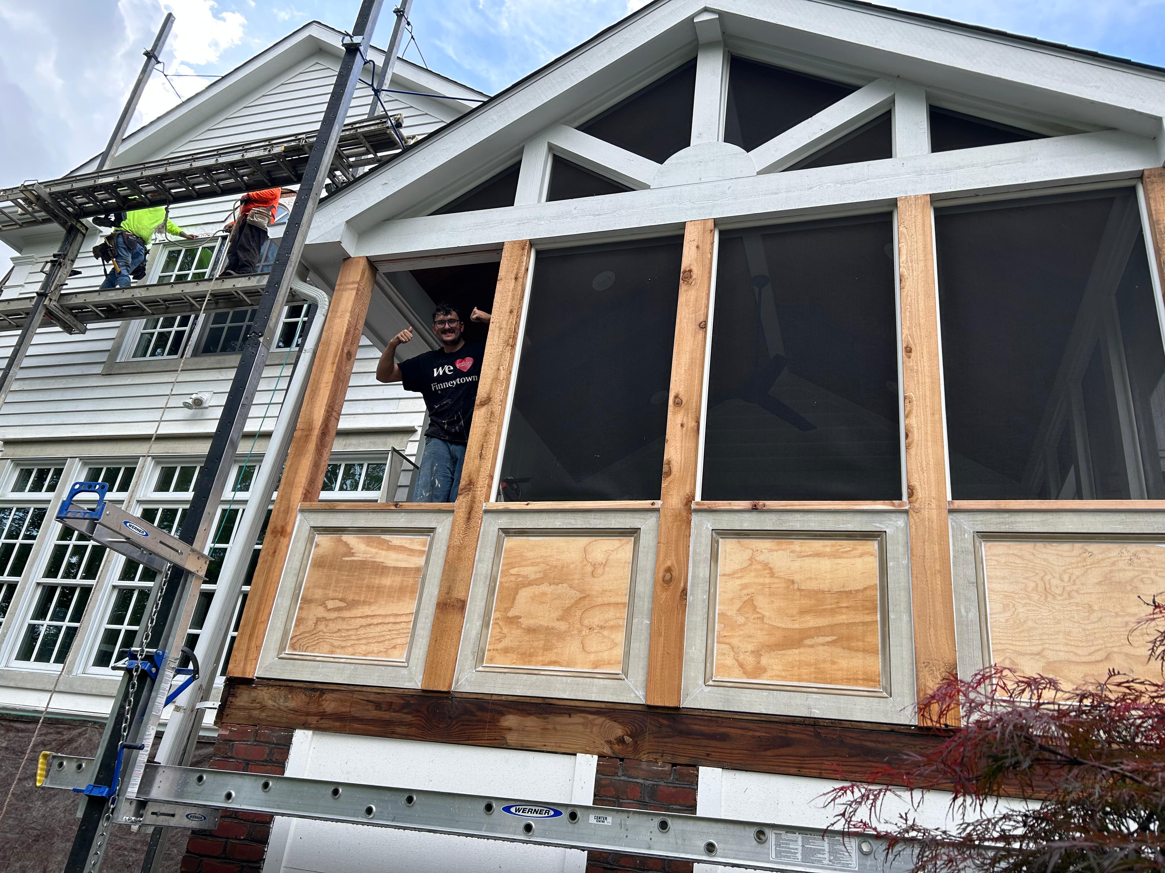 Interior remodel completed by Walnut & Wilson Homes